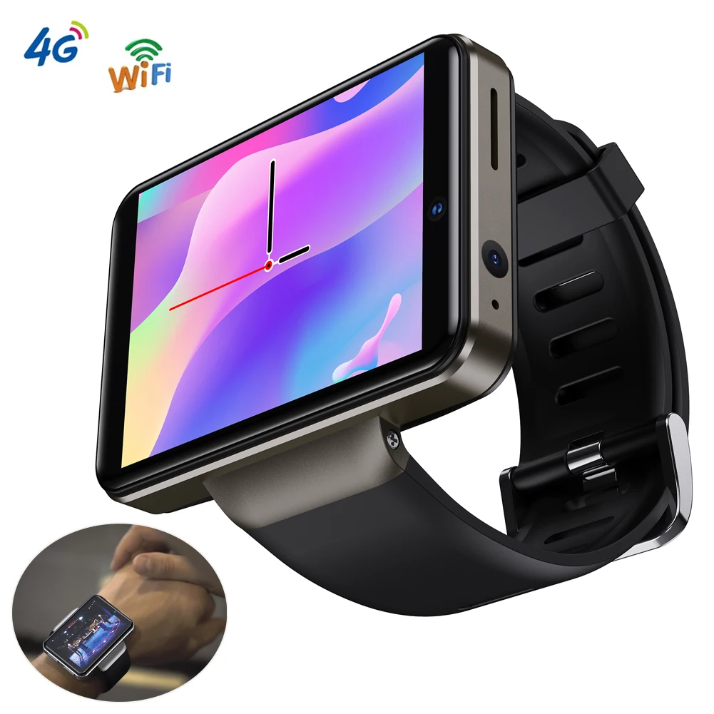 

Смарт-часы для мужчин и женщин, экран 2,41 дюйма, 3G, 4G, Wi-Fi, GPS