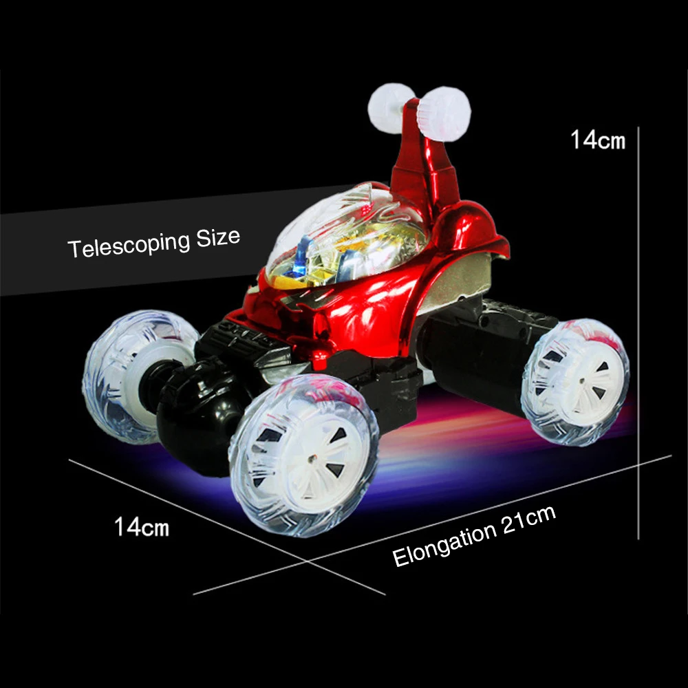 Charging Wireless Remote Dump Truck Stunt Car Telescopic Tumbling Electric Children's Toy Cool Boy Birthday Gift | Игрушки и хобби
