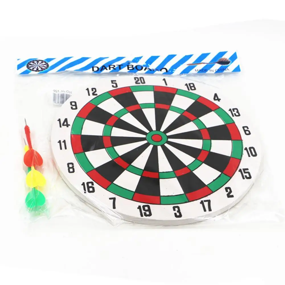 

Dart Board Set Kids Toys Household Wall-mounted Double-sided Usable Thickening Indoor Outdoor Throwing Games Child Birthday Gift