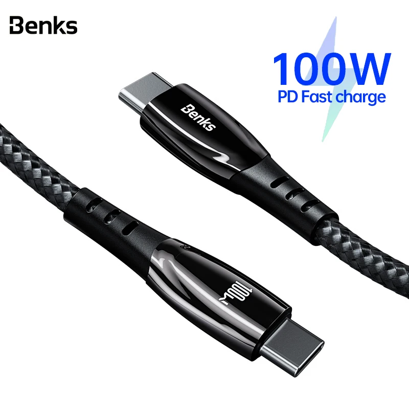 benks интерфейс type c 5a быстрый зарядн