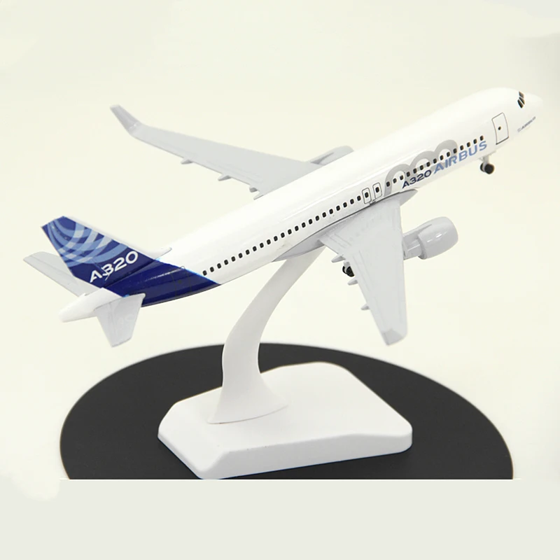 20 см 1/400 масштаб самолета Модель самолета Airbus A320 NEO прототип с колесом пассажирский самолет модель сплав литые игрушки подарки