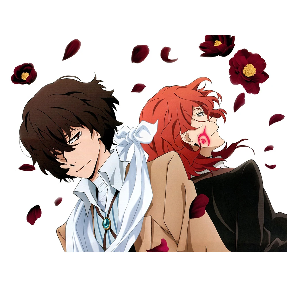 

5D DIY Diamond Painting Bungou Stray Dogs Diamond Home Decor Picture Anime Embroidery Pattern Wall Mosaic Full Round Drill