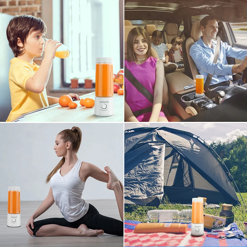 

Portable Mini Electric Juicer Orange Juier fruit Juicers Lemon Squeezer Glass Blender for Smoothies Nutribullet Food Processor