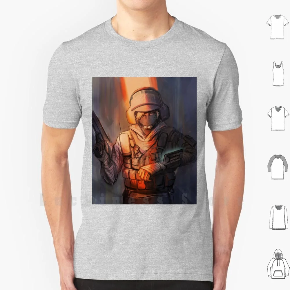 Футболка с принтом Iq 100% хлопок Новая классная футболка военный оператор | Мужская