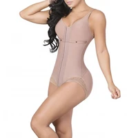 women waist trainer bodysuit tummy control shapewear slim full body shaper high compression corset