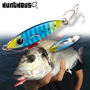 Рыболовная приманка Hunthouse SeaRide Mini Micro Jig 38 мм 10 г, металлическая морская приманка, забрасывающаяся приманка для ловли форели, рыболовная приманка