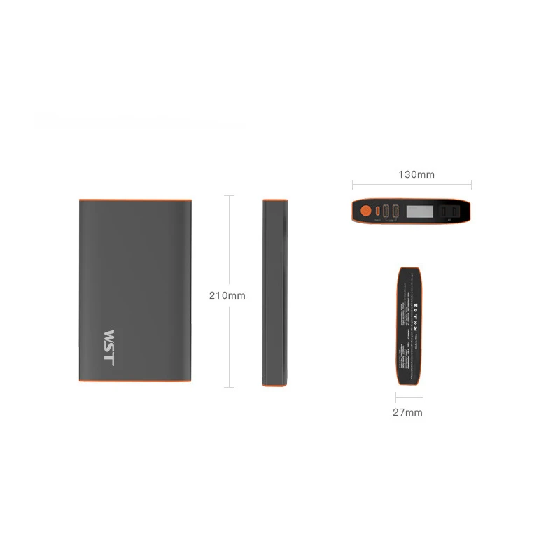 Фото 27200mAh Power Bank AC 220V 100W Outdoor Supply 45W PD Fast Charging Powerbank for Smartphone Notebook Laptop Мобильные телефоны 27200mAh Power Bank AC 220V 100W Outdoor Supply 45W PD Fast Charging Powerbank for Smartphone Notebook Laptop Мобильные телефоны