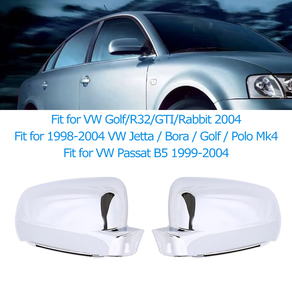 Крышка для бокового зеркала автомобильной двери VW Golf R32 GTI Rabbit 2004 Jetta Bora Polo MK4 Passat B5