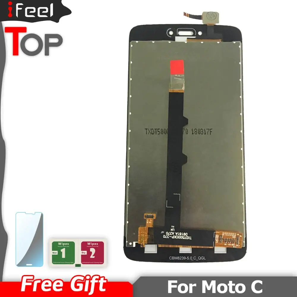 LCDS для Motorola Moto C XT1750 XT1755 Xt1754 ЖК дисплей + панель сенсорного экрана в сборе