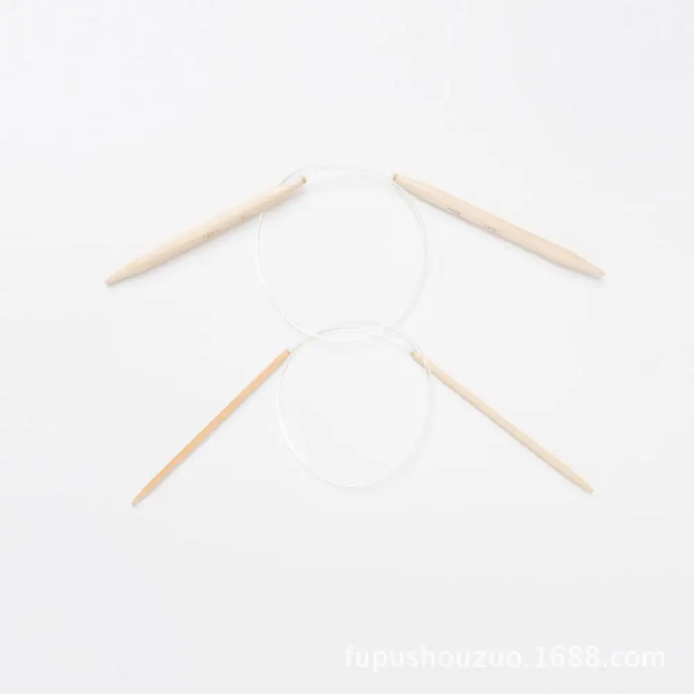 

60cm Ring needle Japanese clover, craftsmanship, knitting, bamboo, loop needle, knitting tool