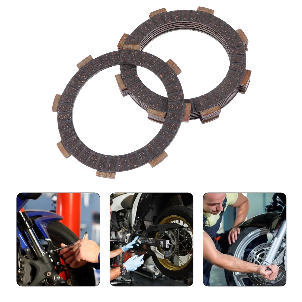 

6pcs Clutch Friction Plates Motorcycle Clutch Parts for Motorcycle Use