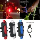Задний светодиодный светильник онарь для велосипеда, светодиодный задний фонарь для велосипеда, USB, перезаряжаемый, фонарь для горного велосипеда, водонепроницаемый светильник Аксессуары для велосипеда