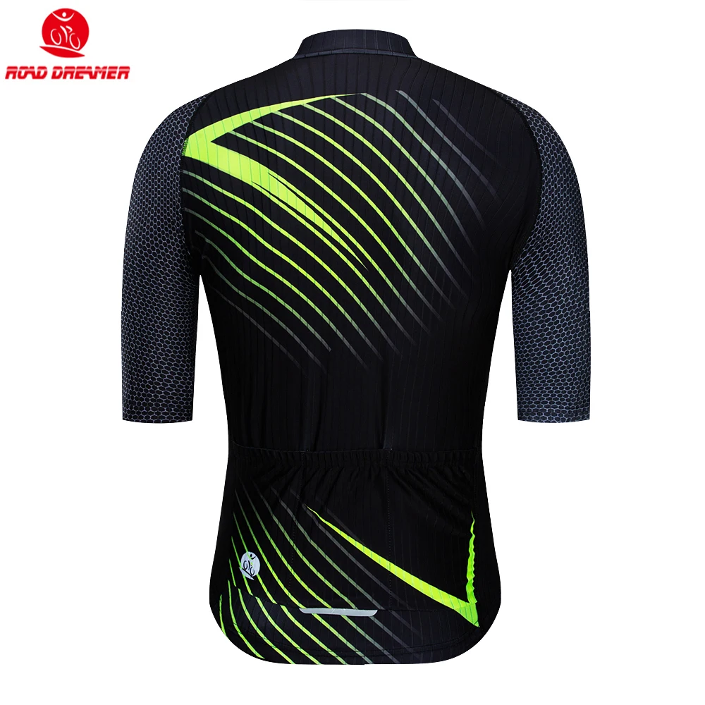 2019 Мужская флуоресцентная зеленая велосипедная Джерси летняя Mtb camisa ciclismo лайкра