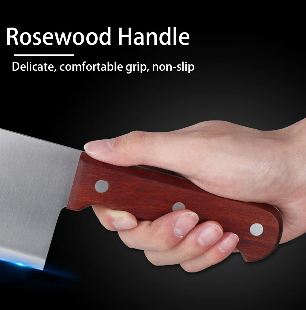 Нож мясника из высокоуглеродистой кованой нержавеющей стали кухонный шеф повар