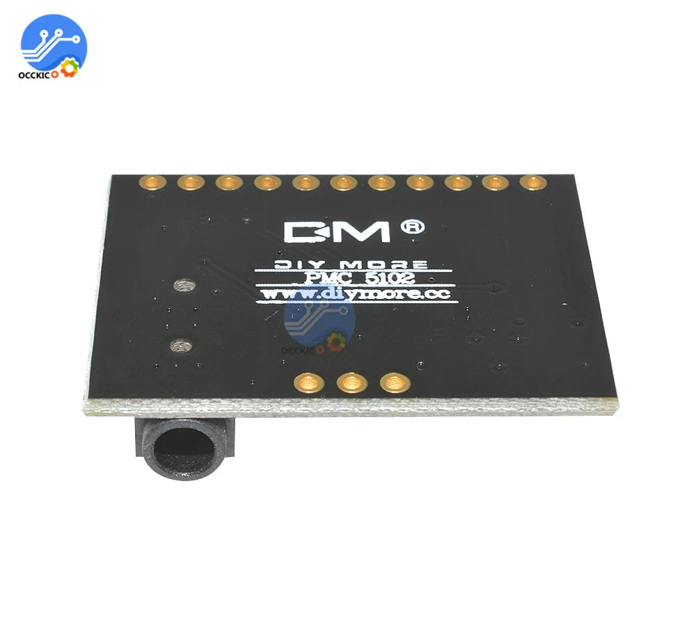 Raspberry Pi pHAT звуковая карта I2S интерфейс PCM5102 модуль DAC 24-битное звуковое воспроизведение с частотой доска с стерео Jack за ES9023 PCM1794