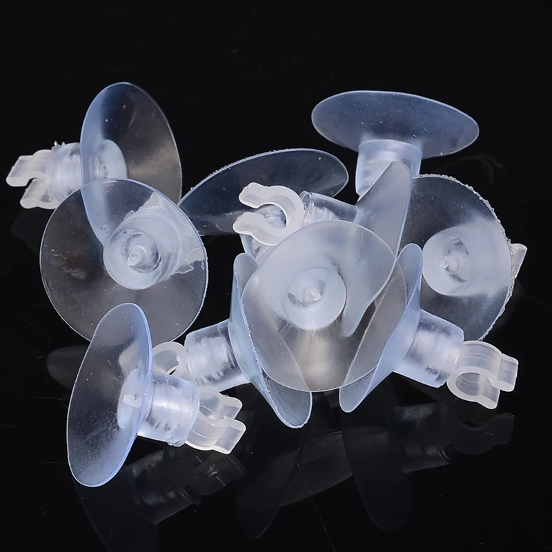 10 шт 5 мм прозрачная присоска держатель для аквариума воздушный насос Воздушная