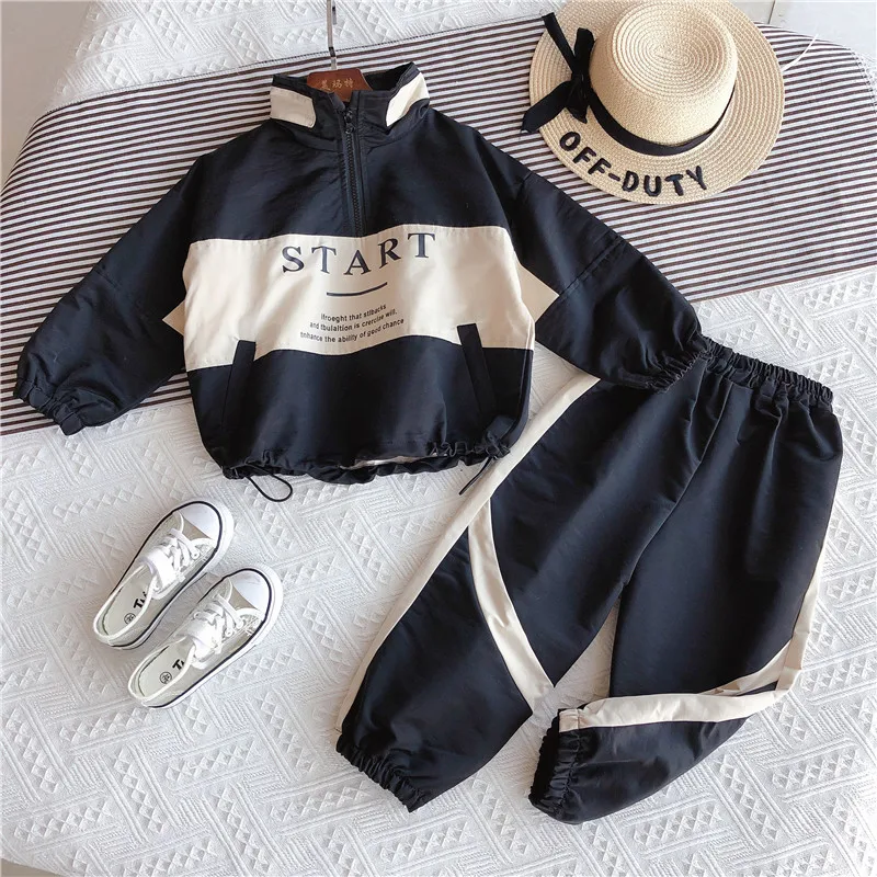 Комплект для девочек новинка 2019 детская одежда на весну и осень спортивный