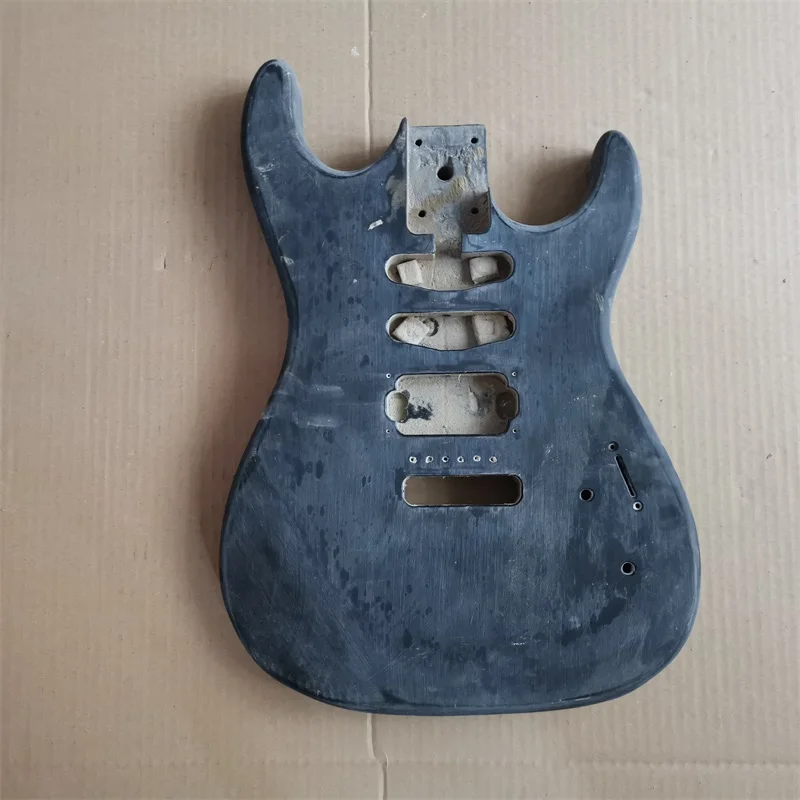 

JNTM, полуготовый корпус для электрогитары, необработанный Корпус для гитары «сделай сам» (391)