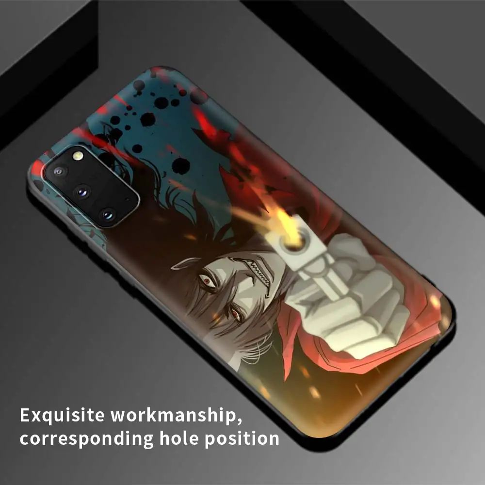 

Alucard Hellsing Hard Case For Samsung Galaxy S20 FE S21 S10 S8 S9 Plus Note 20 Ultra 9 810 Lite Black Shell Phone Tampa Sac