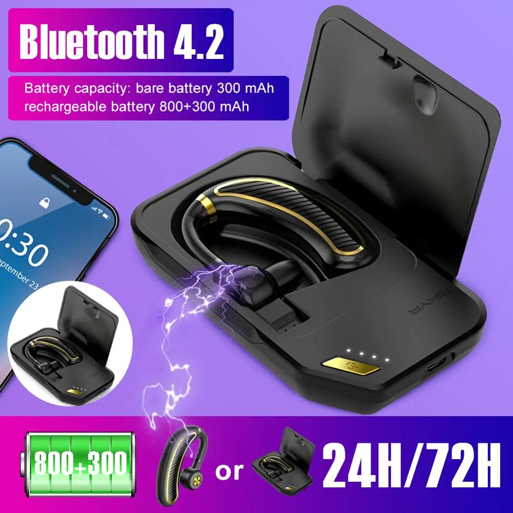 

K21 деловая Беспроводная bluetooth-гарнитура, спортивные наушники против пота, для занятий фитнесом, музыкальные наушники с крючком, длительный р...