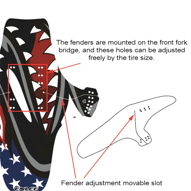 Велосипедное крыло трос галстук ультра-тонкий MTB дорожный велосипед крылья