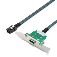 cabledeconn server transmission cable sff 8088 female to sff 8087 mini sas36p sff8087 computer hard disk data cable