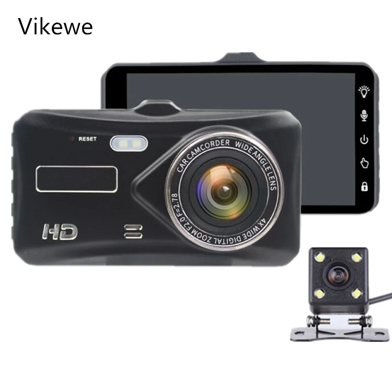 Видеорегистратор 4 0 дюйма HD 1080P два объектива|Видеорегистраторы| |