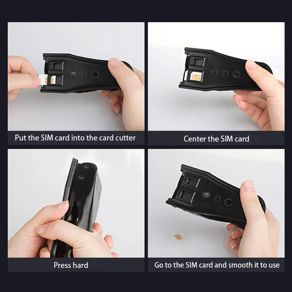 Dual 2 In 1 Micro SIM Card Cutter Multi-function Tool Smart Phone Accessories for Dropship |