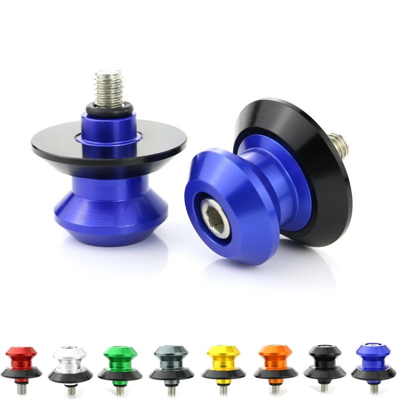 

For Suzuki Bandit GSF400 1989 1990-1997 Bandit GSF600 1995-2004 CNC Aluminum Alloy Swingarm Stand Bobbin Spool Slider