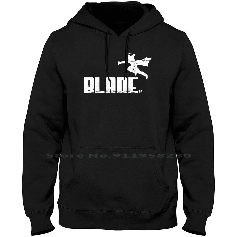 

Blade Men Women Hoodie Sweater 6XL Big Size Cotton Illustration Typography Halloween Popular Trend Party Blade End Ade Me Anime