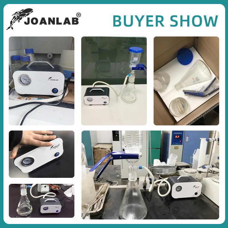 Миниатюрный безмасляный мембранный воздушный вакуумный насос постоянного тока