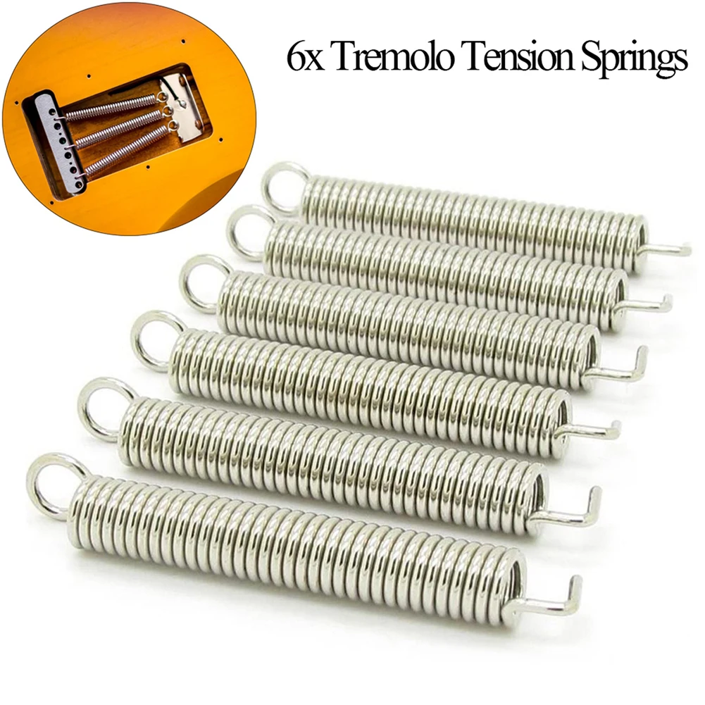 6x musical instrument elektrische gitarre tremolo quellen durable praktische klassische gitarre teile für fender stratocaster st free global ship