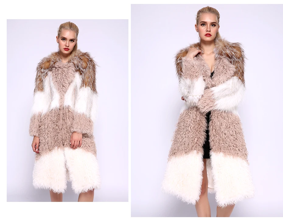 JEPLUDA Fashion женская шуба из натурального меха лиса лама комбинируйте высокое качество роскошный мягкий молодежный меховое пальто женское зимнее натуральный мех пушистый лисий с элементами моды женская куртка зимняя
