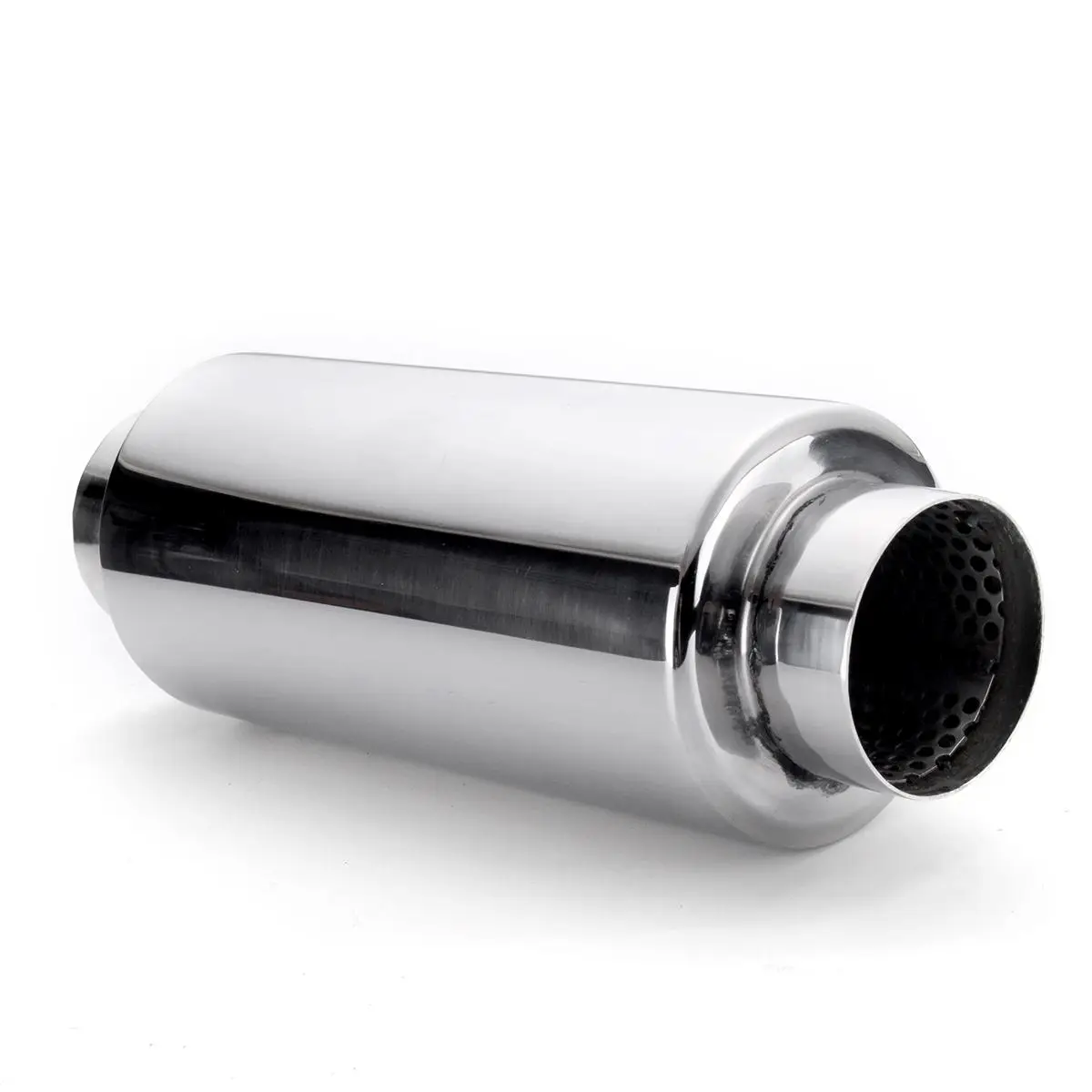 Универсальный автомобильный резонатор из нержавеющей стали 63 мм глушитель