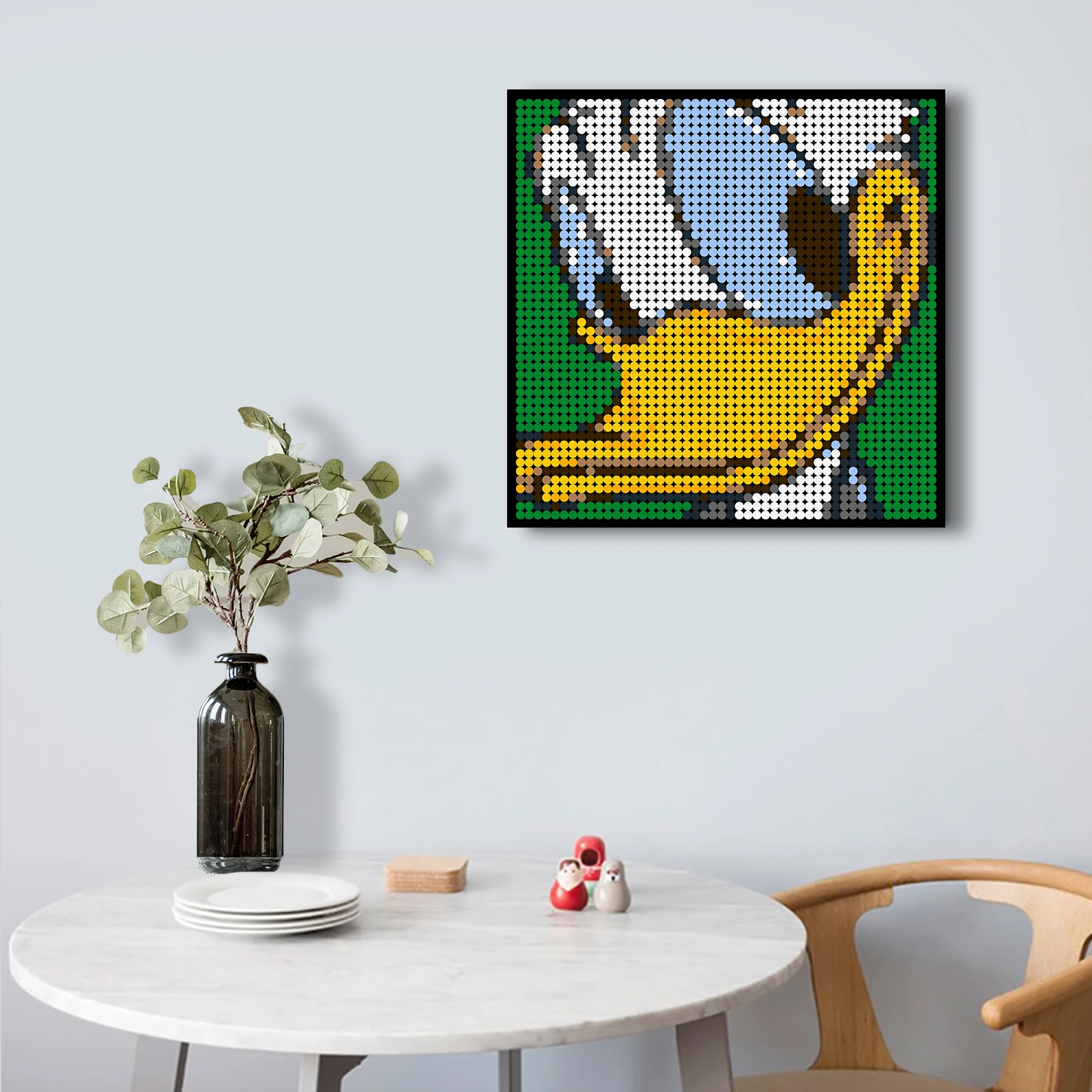 

Classic Cartoons Character Serise Pixel Mosaic Art Painting Manual Building Blocks Background Decoration Bricks Toys Kids Gift