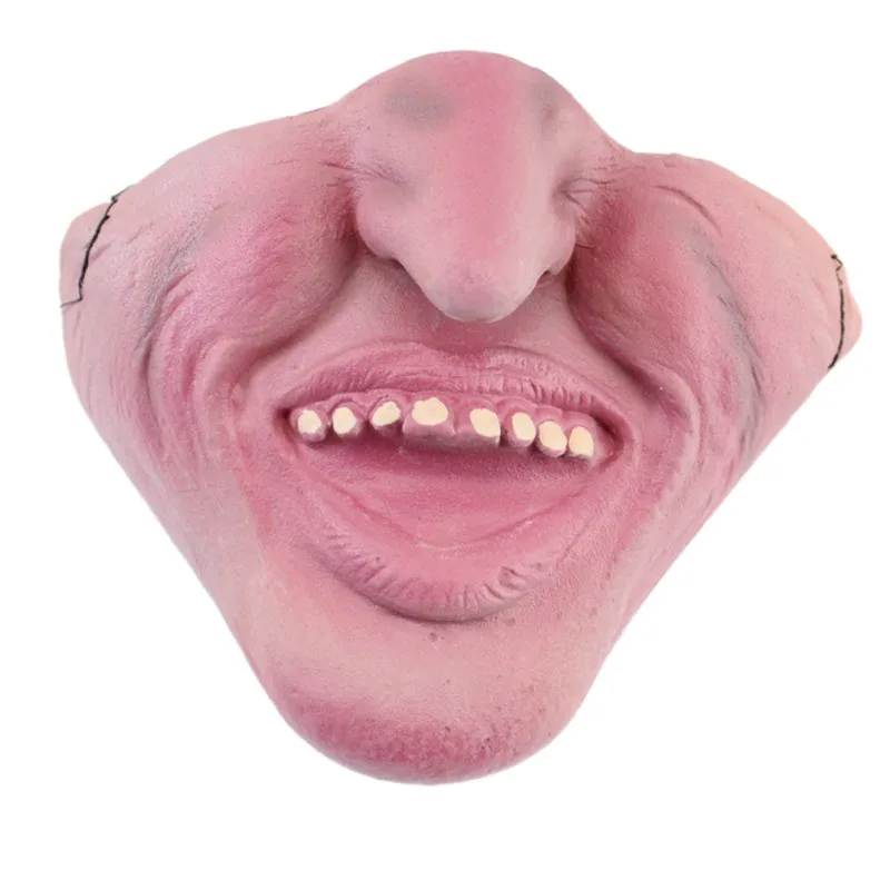 B резиновая маска животного латексная для лица вечерние танцевальные забавные