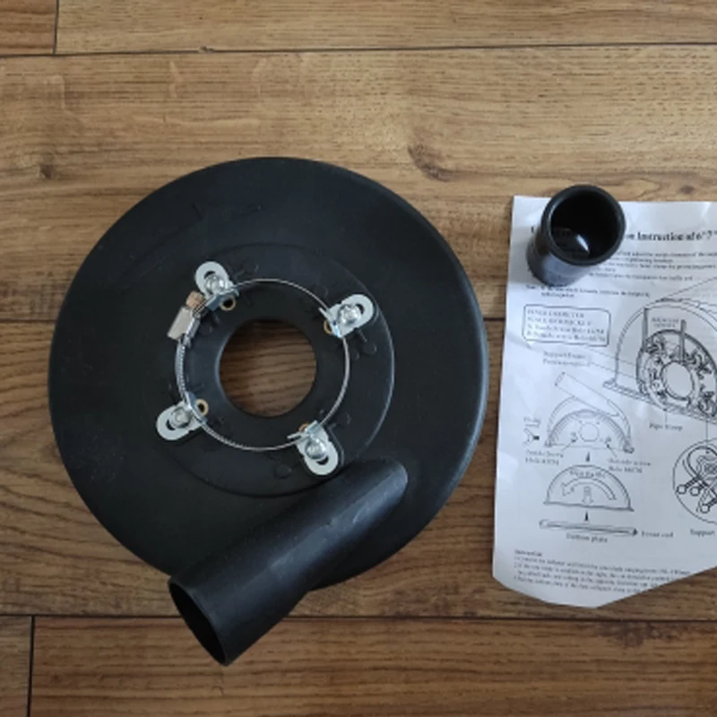 Электроинструменты 7 дюймовый пылесборник для сухой шлифовки кожух угловой