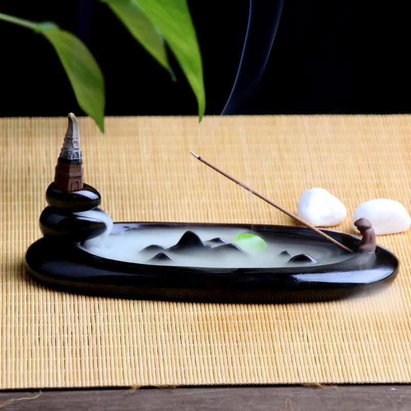 

Jiang Taigong Fishing Backflow Incense Multi-Function Line Incense Burner Retro Incense Burner Incense Ceremony Decoration