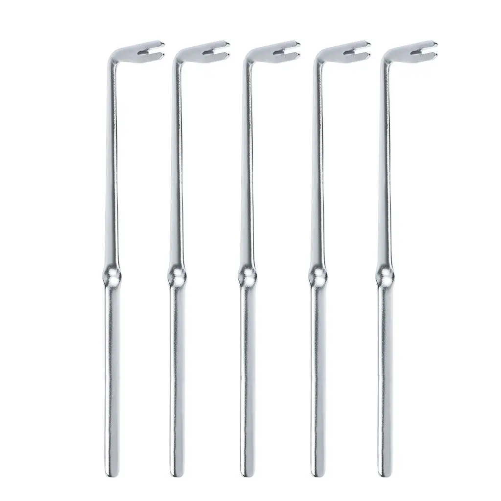 

5pc Piano Damper Spoon Bender Regulating Tuning Maintenance Tools 8.46in