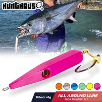 hunthouse fishing hard pencil lure 100mm45g gt sinking trolling for blue fish tuna jacks swimbait long casting