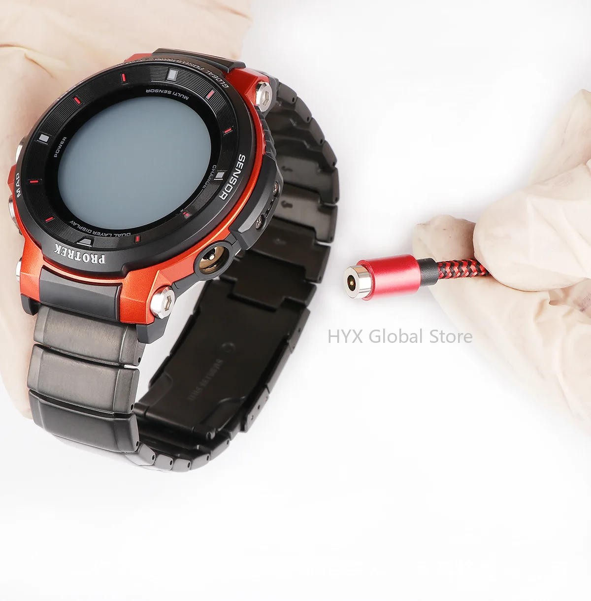 Кабель для зарядки и передачи данных смартфонов Casio Wsd-F10/F20 F30 F21hr Gsw-H1000 Pre-Trek |