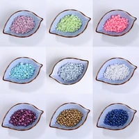 multi sizes abs pearls round acrylic imitation pearl beads no hole for jewelry making nail diy art phone decoration 150pcs