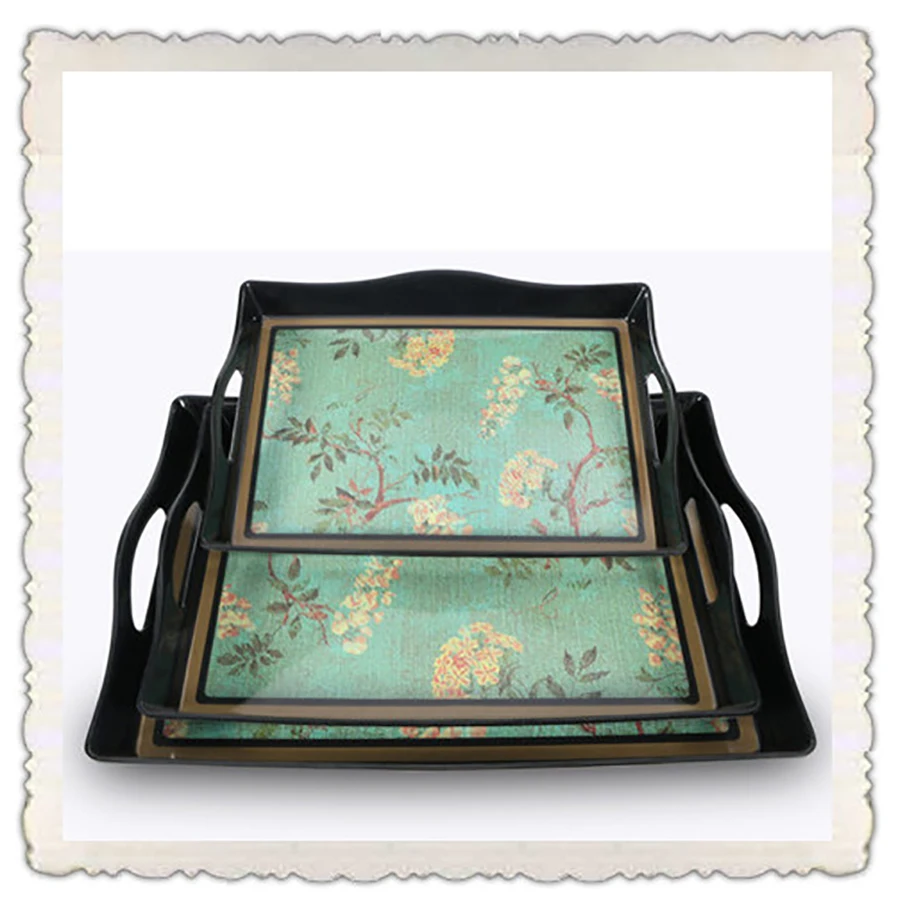 Европейский поднос для столовых приборов 50F044 десертов Набор рождественских