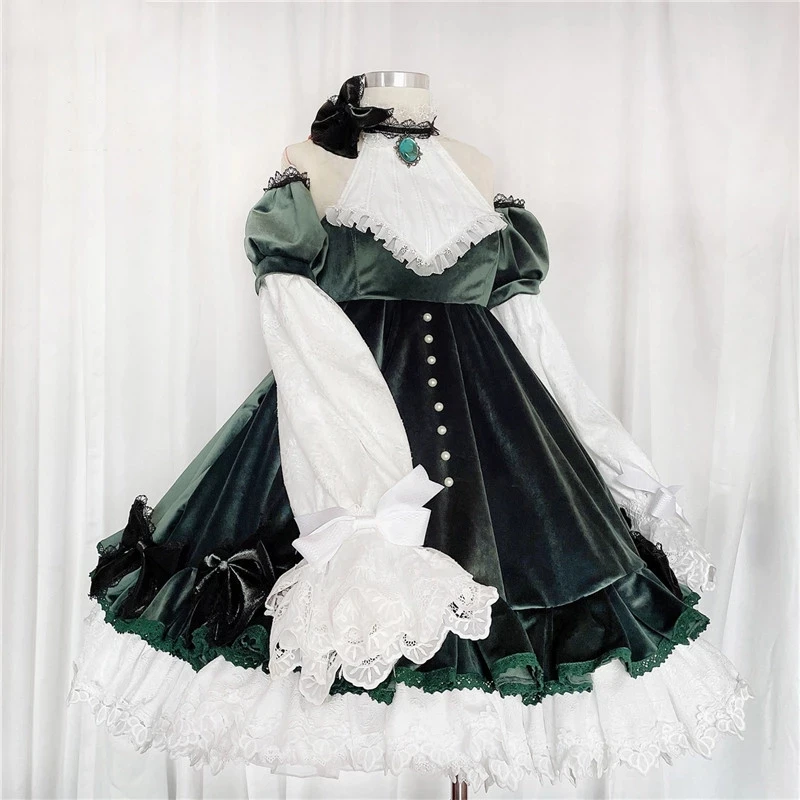 

Anime Game Girls Frontline G11 Courage Rabbit Lolita Dress Party Outfit Cosplay Costume Halloween Women Free Shipping 2021 New