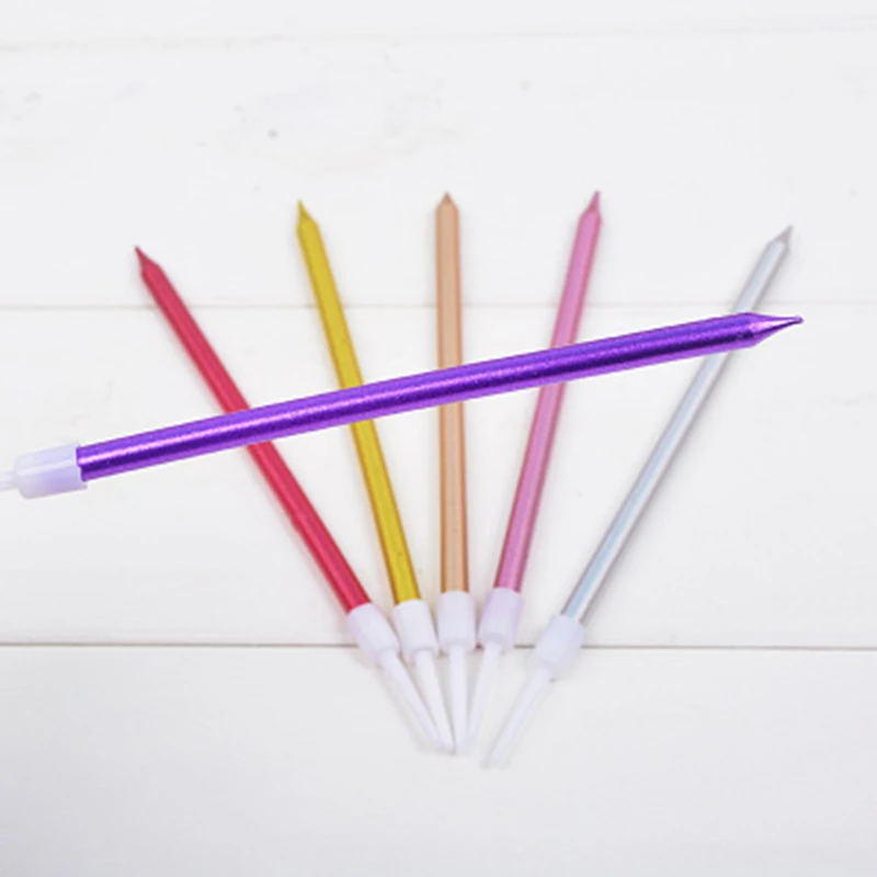 6 шт. оригинальная парафиновая открытка на день рождения позолоченный десерт