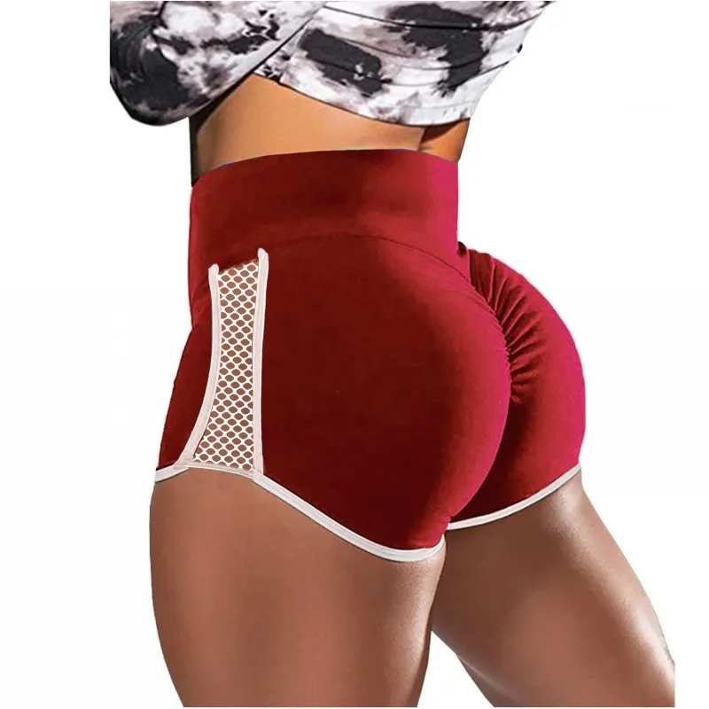 

High Waist Workout Shorts Seamless Fitness Yoga Scrunch Butt Shorts Sexy Yoga Running Peach Hip Shorts Sport Gym Leggings New