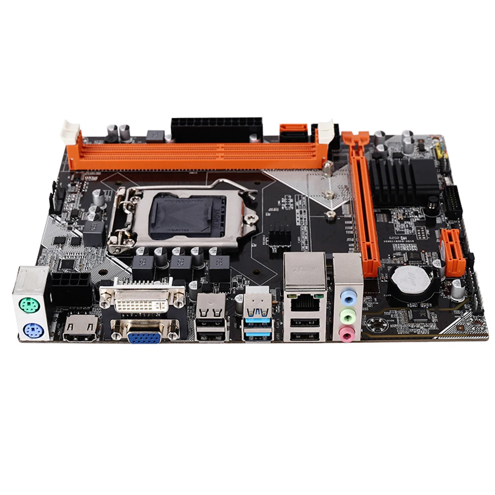 Материнская плата B75 M.2 NVNE интерфейс LGA 1155 Pin Desktop G1620 4G 120G двухканальная