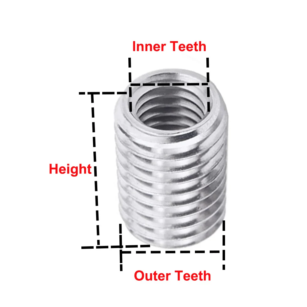 Винт адаптера с внутренней наружной резьбой из нержавеющей стали 304 M4 M6 M8 M10 M12Wire