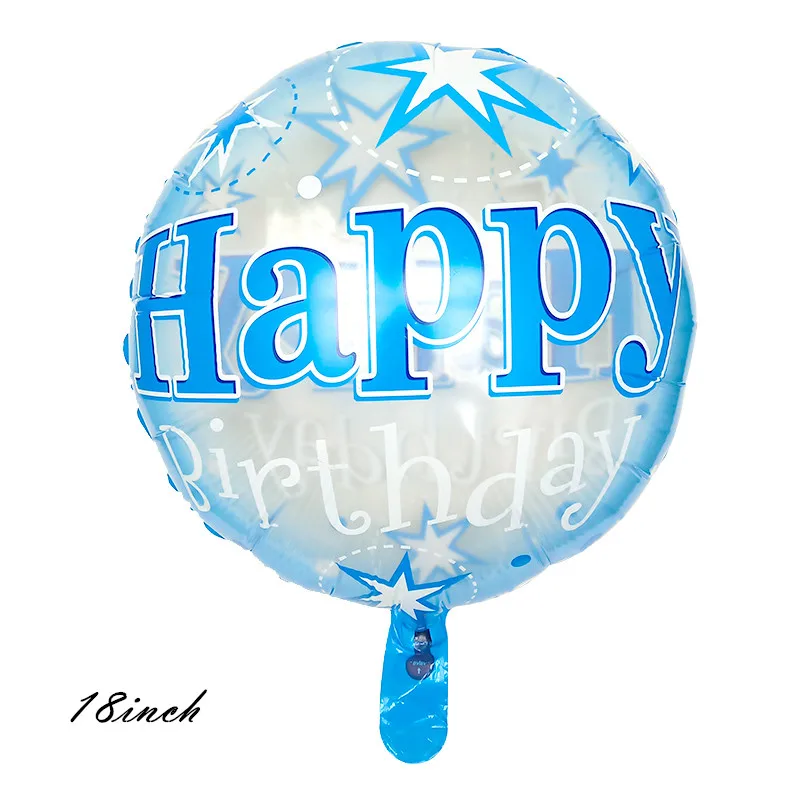 Мульти-рисунки 18-дюймовый Круглый фольгированный шар фотография на день