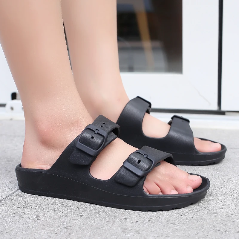 

5 Color Women Slippers Men Summer House Slippers Massage Lightweight Wear-resistant Outdoor Female Beach Sandals Male Flip Flop